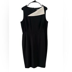 Calvin Klein black classy business dress